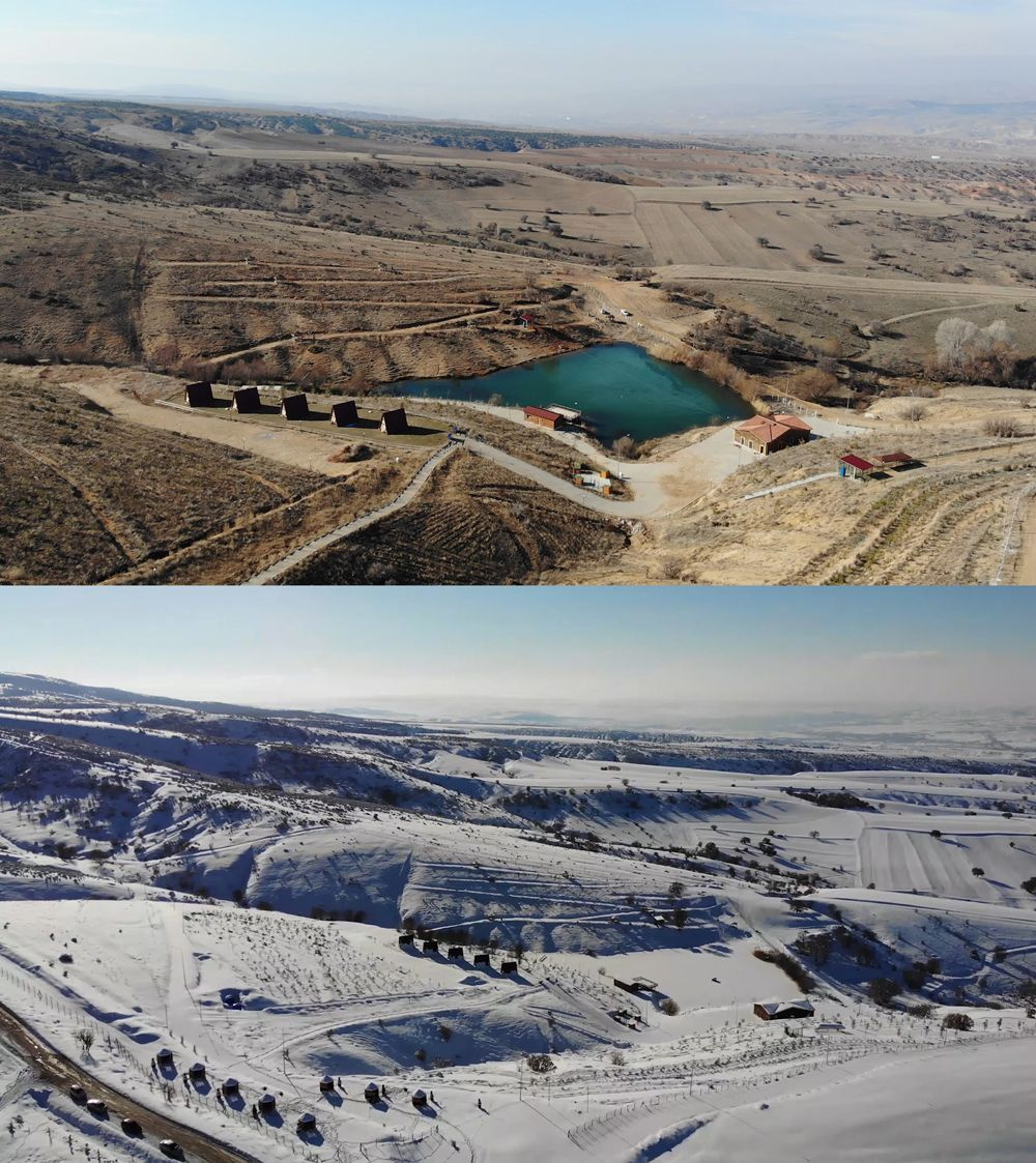 İki fotoğraf arasındaki farka bakın! Bir ilimizden ürküten görüntü geldi