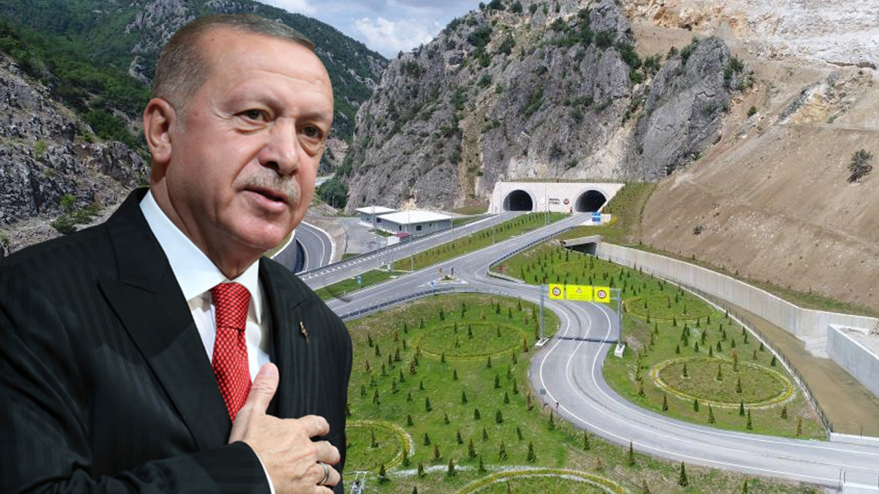 Erdoğan, Amasya Badal Tüneli açılışında konuştu; Dikkat çeken '2023' vurgusu!
