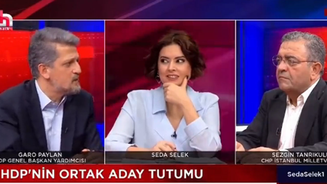HDP'li Garo Paylan ile CHP'li Sezgin Tanrıkulu canlı yayında böyle paslaştı o anlar gündem oldu