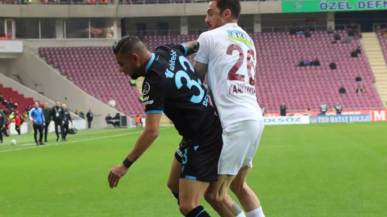Trabzonspor deplasmanda Hatayspor'a mağlup oldu