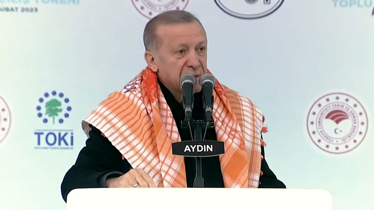 Cumhurbaşkanı Erdoğan: Aydın'dan bir kez daha meydan okuyorum