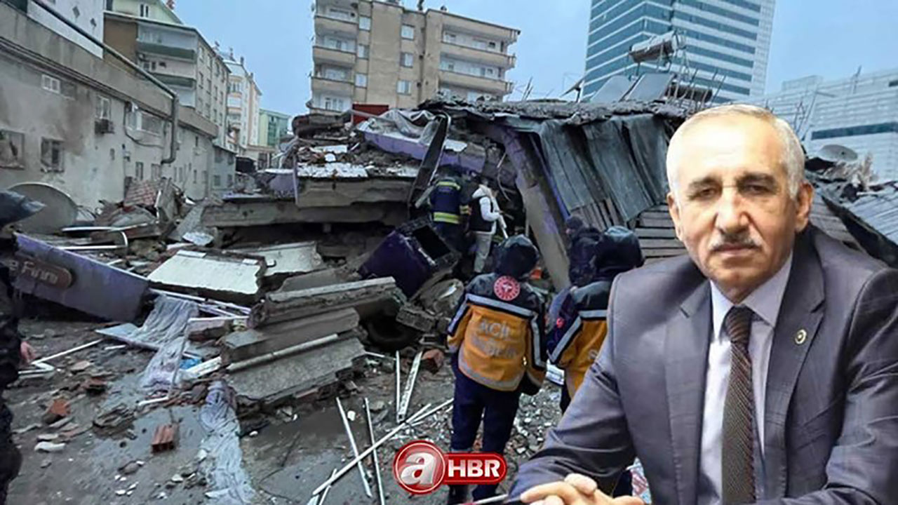 AK Parti Milletvekili Yakup Taş depremde enkaz altında kaldı! Ailesi de yanında