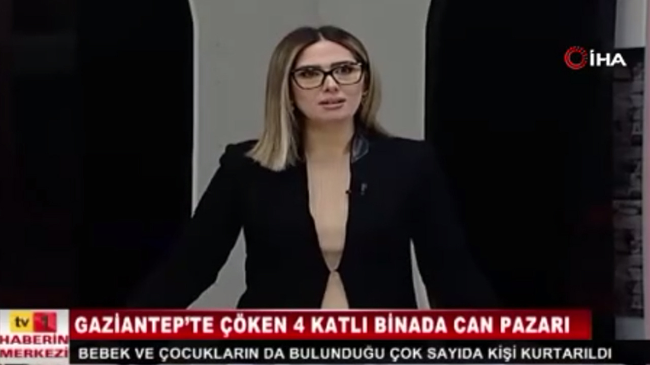 İkinci Kahramanmaraş depremine canlı yayında yakalandı! Spiker korku dolu anlar yaşadı