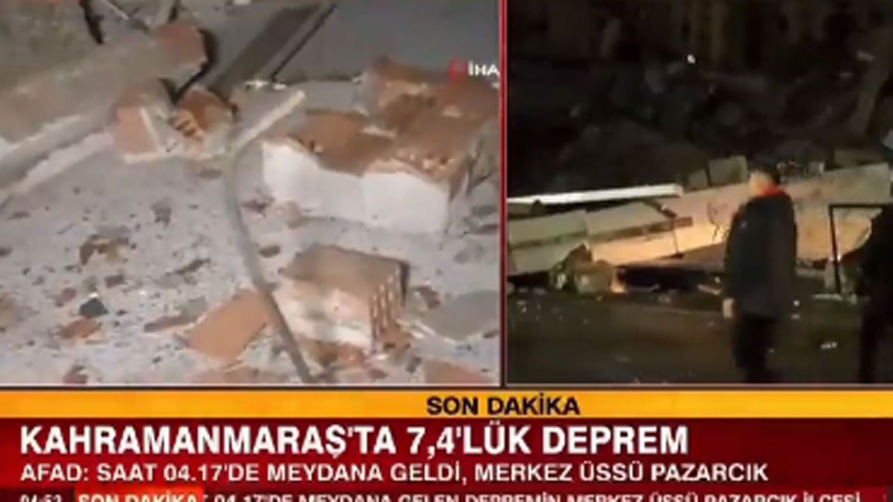 Yerel gazeteci deprem anlatırken CNN Türk canlı yayınında ağladı: Malatya komple yıkıldı