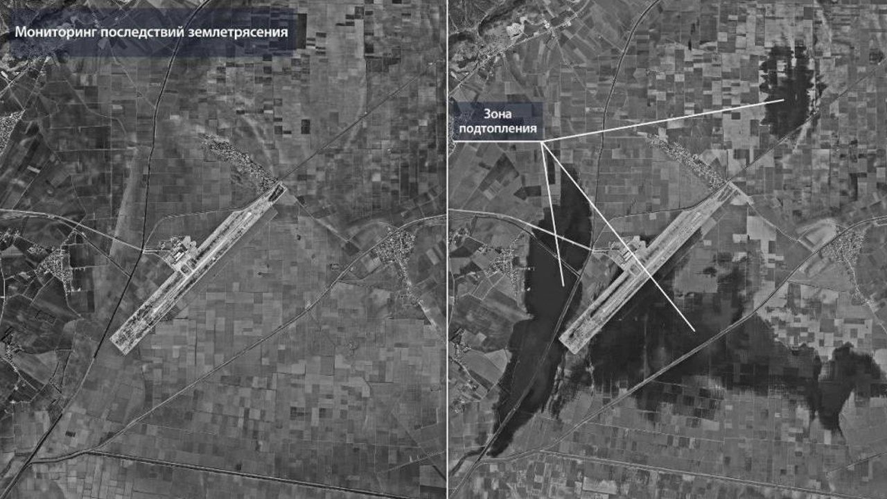 Hatay'ı yerle bir eden deprem uzaydan görüntülendi! Rus uydusu değişimi gözler önüne serdi