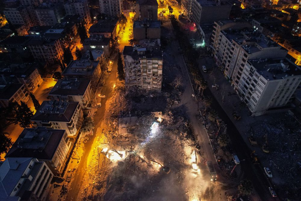 Deprem sonrası Kahramanmaraş’a bakın! Son hali görüntülendi çalışmalar sürüyor