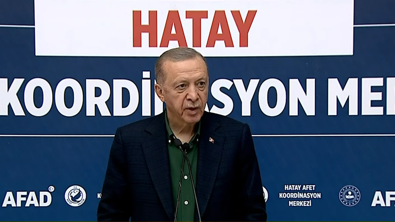 Cumhurbaşkanı Erdoğan'dan Hatay'da önemli açıklamalar yeni şehirlerin yapılacağı yerleri işaret etti