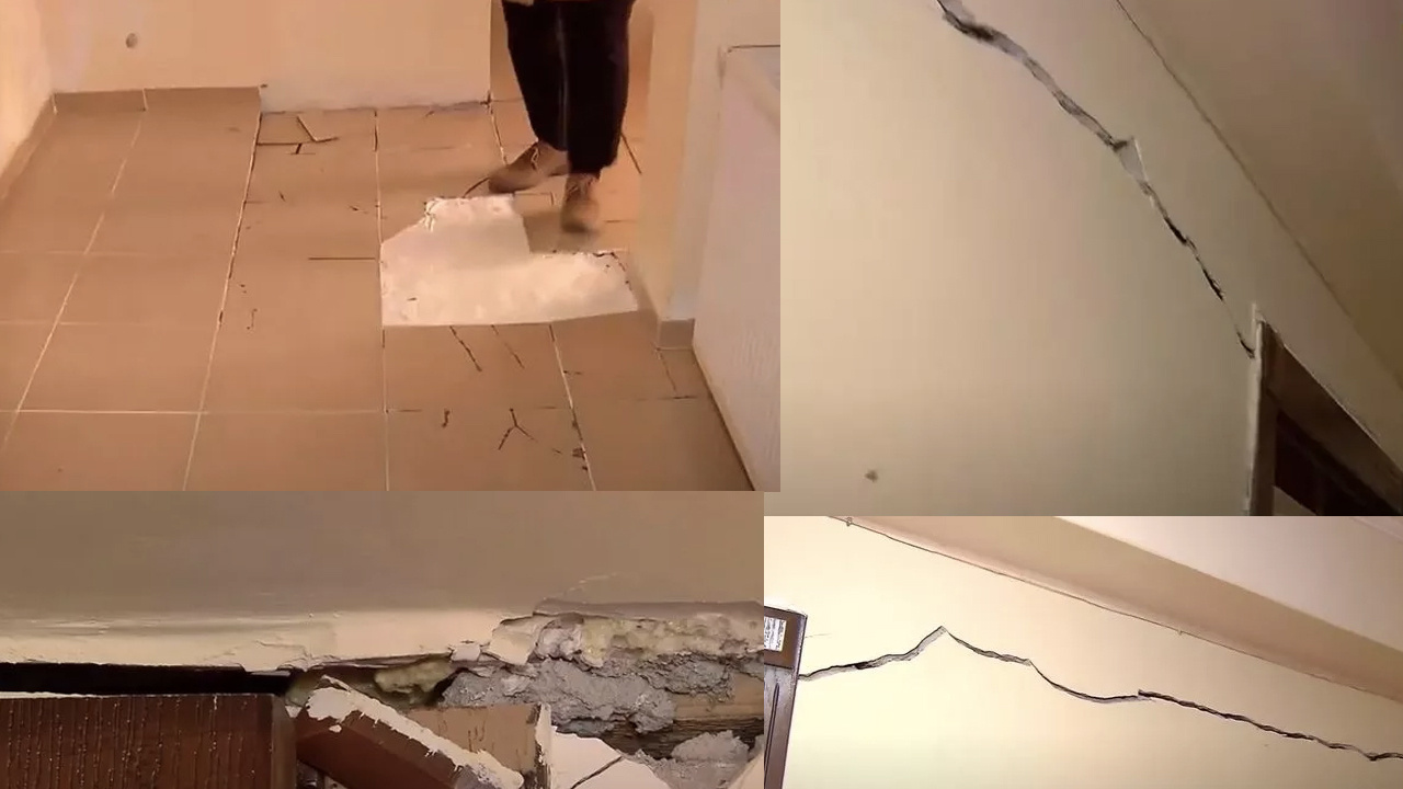 Maraş'taki deprem Ankara'daki evinin duvarını yıktı! Müteahhitin itirafı kan dondurdu