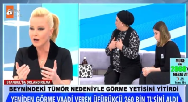 Müge Anlı çileden çıktı eşine seslendi! Üfürükçü Adem, Merve'nin görmeyen gözleri için kesmiş