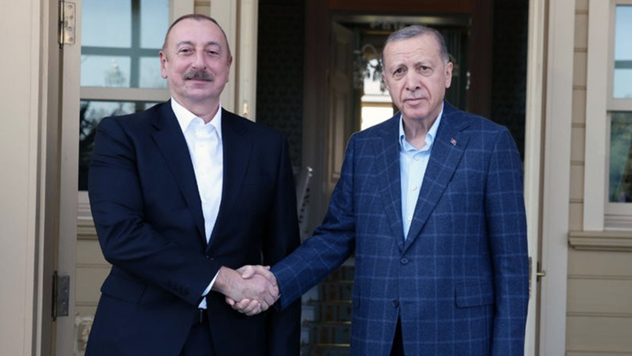 Cumhurbaşkanı Erdoğan, Azerbaycan Cumhurbaşkanı Aliyev'i kabul etti