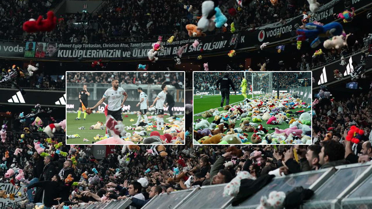 Beşiktaş Antalyaspor maçında duygulandıran görüntüler! Vodafone Park’ta 04.17'de gözyaşları sel oldu