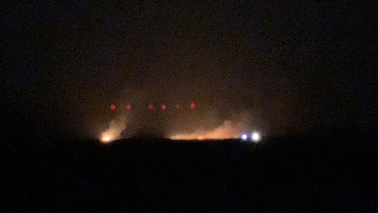 Gala Gölü Milli Parkı yanıyor! Alevler dört bir yanı sardı
