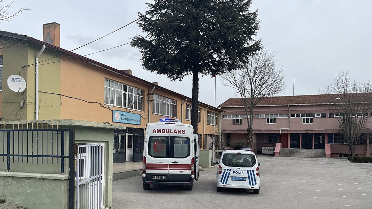 Edirne'de kan donduran vahşet! Ortaokul öğrencisi 5 arkadaşını bıçakladı