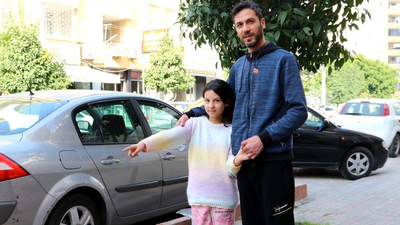 Adana'da depremzede küçük Zeynep'i ağlattılar