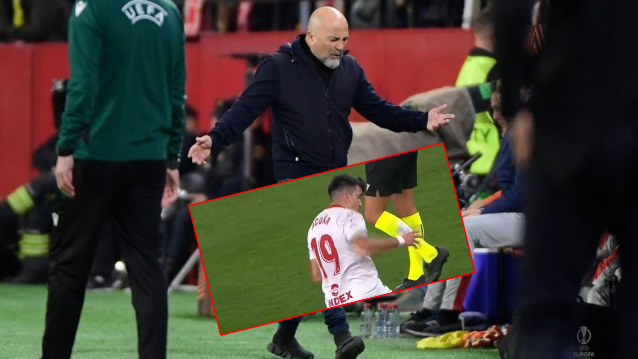 Fenerbahçe'nin rakibi Sevilla karıştı! Maça damga vuran anlar: Taktik kağıdını yırtıp attı