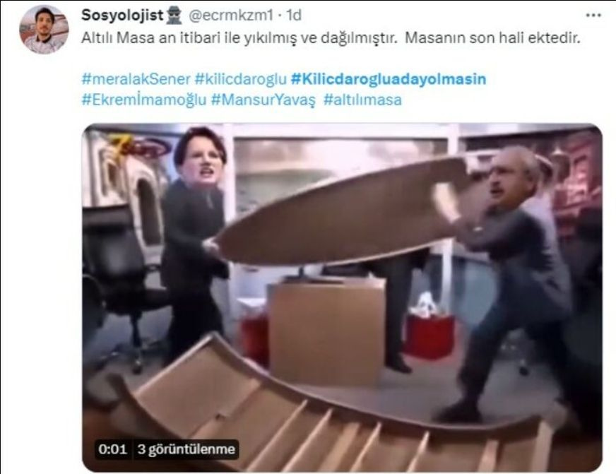 Meral Akşener capsleri patladı! Altılı masa dağıldı, sosyal medya yıkıldı!