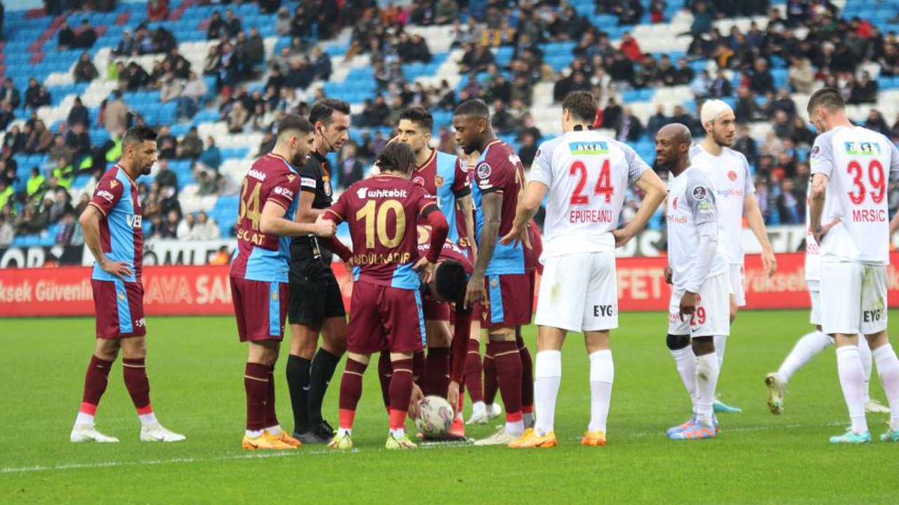 Ümraniyespor Trabzonspor'un 36 maçlık serisine son verdi!
