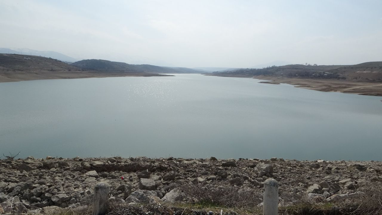 Deprem sonrası barajda meydana geldi! Malatya’da ürküten görüntü