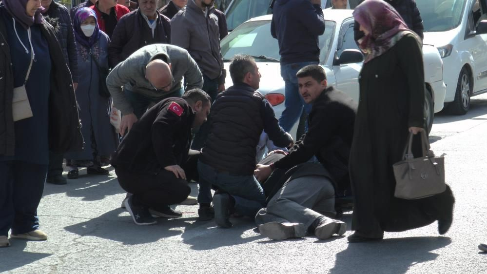 Kayseri'de kaza: Çarptığı yayanın başında hüngür hüngür ağladı!