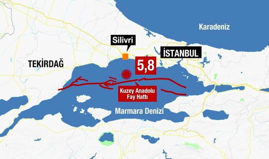 İşte İstanbul depreminde enerjinin biriktiği yer! Kandilli duyurdu