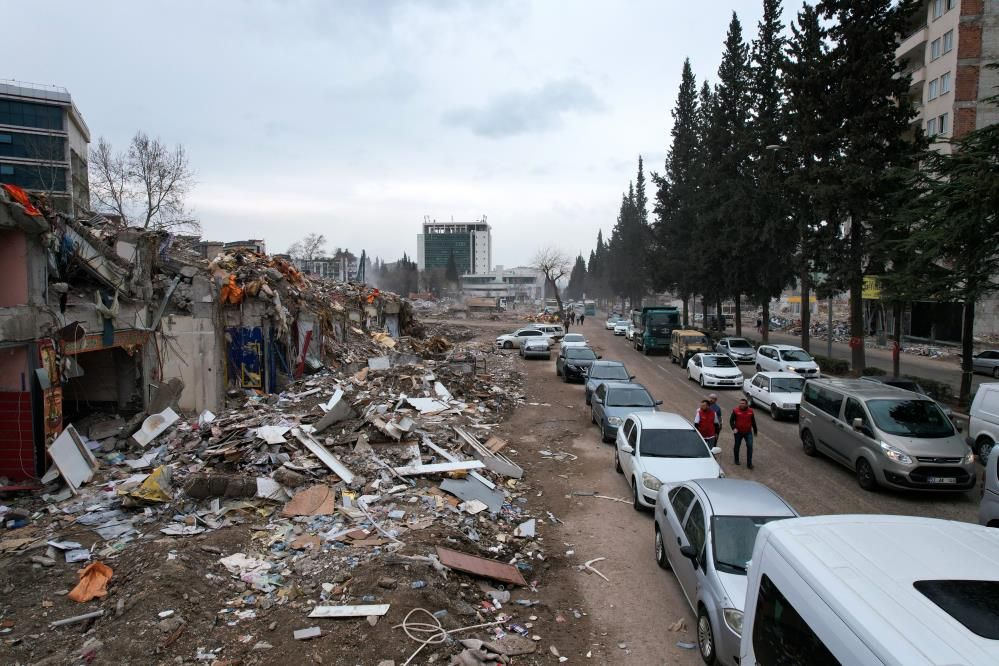 Kahramanmaraş'ta son durum! Depremin 41. gününde havadan böyle görüntülendi