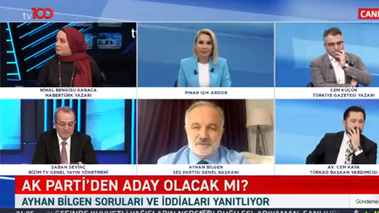 AK Parti’den aday olacak mı? SES Partisi Genel Başkanı Ayhan Bilgen açıkladı hangi ittifakı destekleyecek?