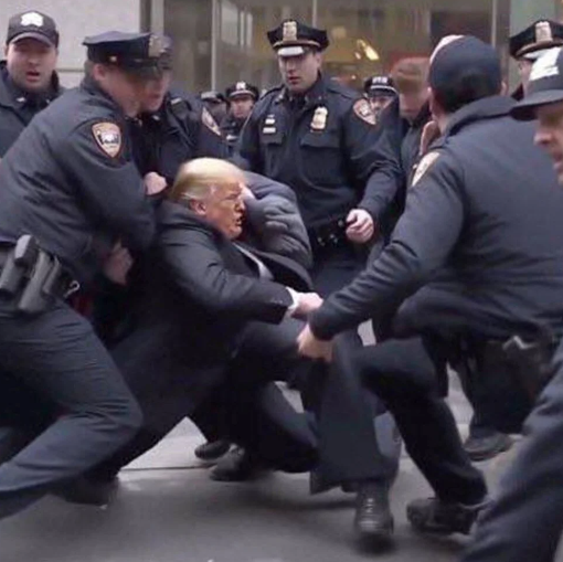 Tutuklanacağını söylemişti! Donald Trump fotoğrafları ABD'yi karıştırdı