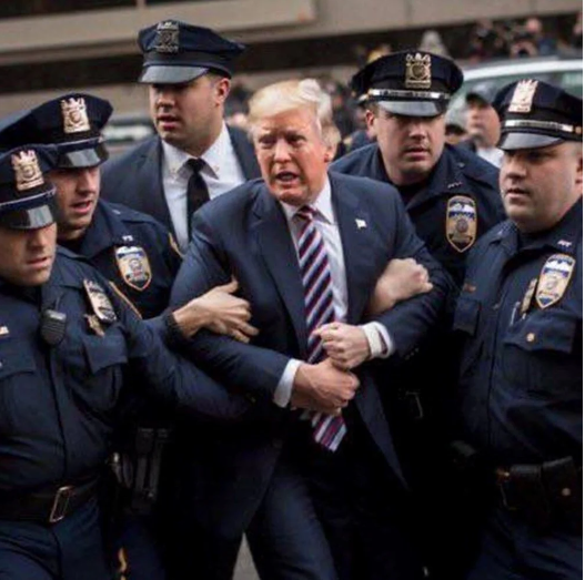 Tutuklanacağını söylemişti! Donald Trump fotoğrafları ABD'yi karıştırdı