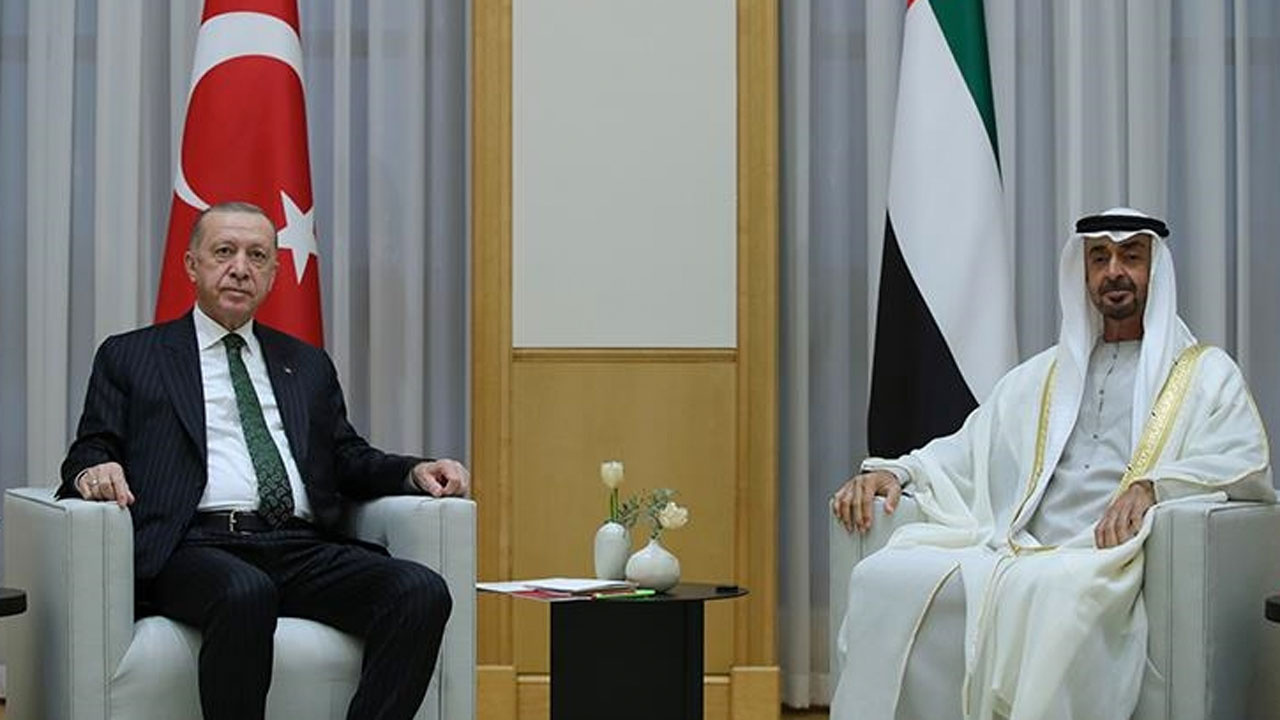 Cumhurbaşkanı Erdoğan, BAE Devlet Başkanı Muhammed bin Zayed ile görüştü