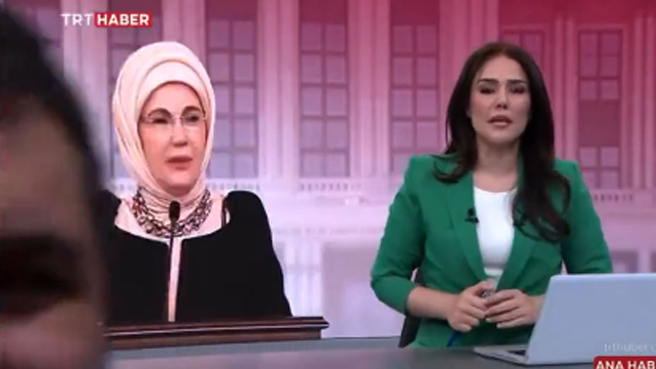 TRT Haber'de şaşkına çeviren anlar