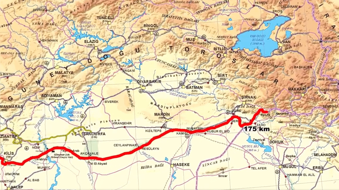 MSB'den haritalı sınır güvenliği paylaşımı: Mehmetçik 7 gün 24 saat kesintisiz görev yapıyor!