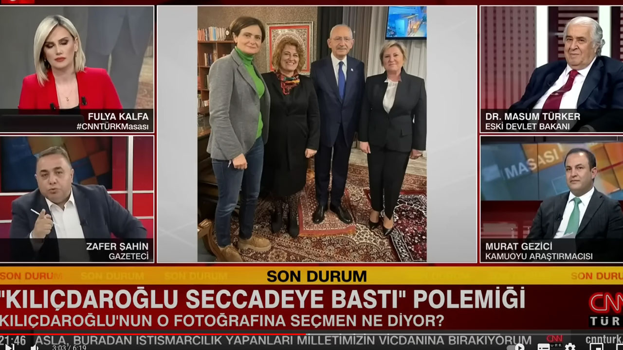 CNN Türk canlı yayınında ipler koptu Murat Gezici söyledi Zafer Şahin çileden çıktı bu ne terbiyesizliktir