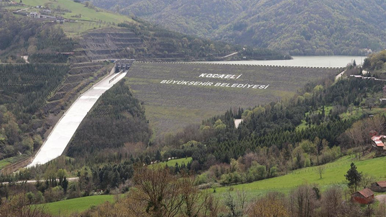 Kocaeli'deki Yuvacık Barajı'nın su seviyesi yüzde 95'e ulaştı