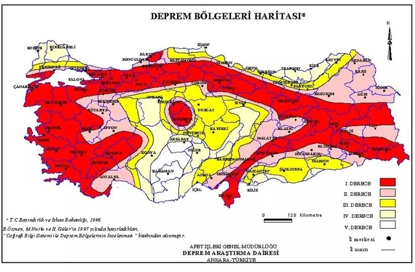 Türkiye'de deprem riski olmayan iller hangileri? AFAD Türkiye deprem haritası: En güvenli iller belli oldu!