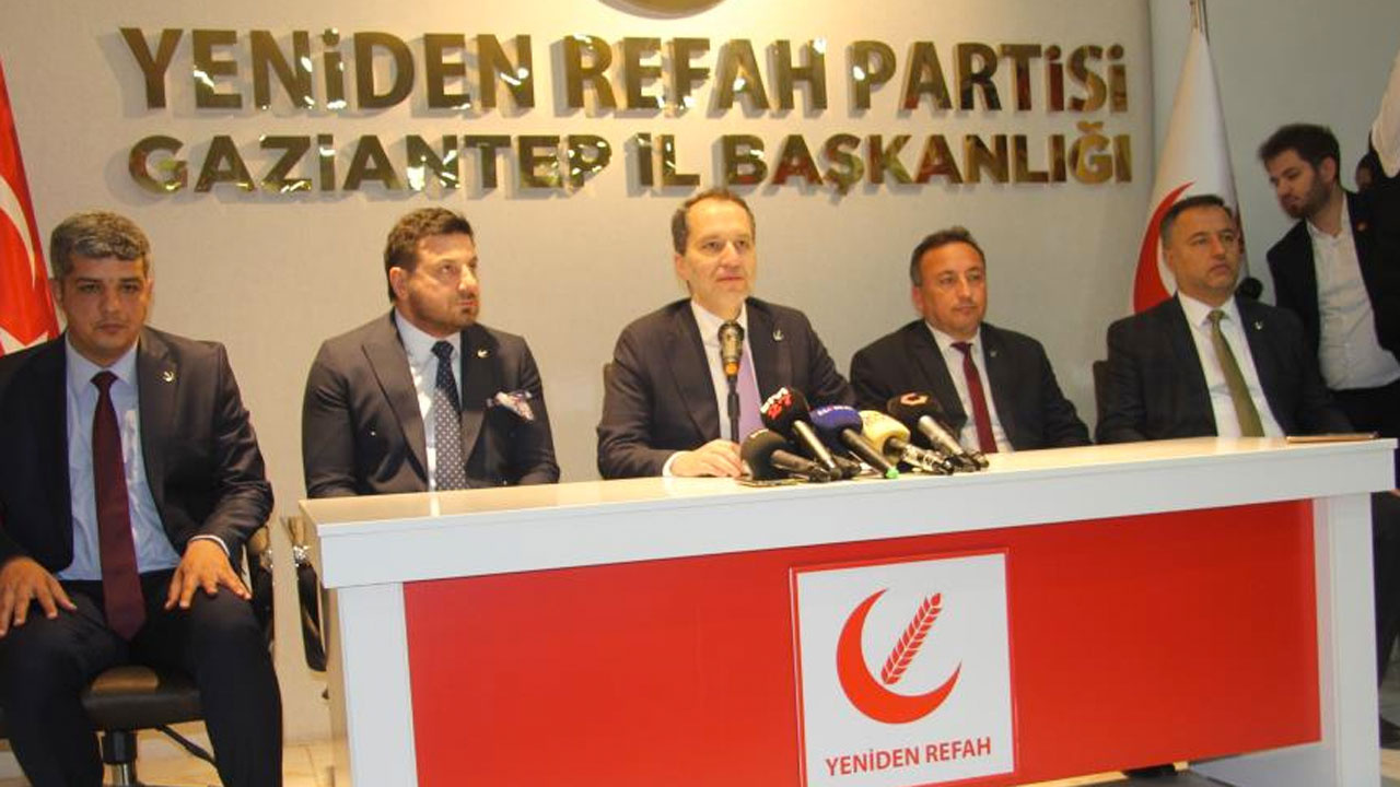Fatih Erbakan Gaziantep'te net konuştu: Asla oy vermez