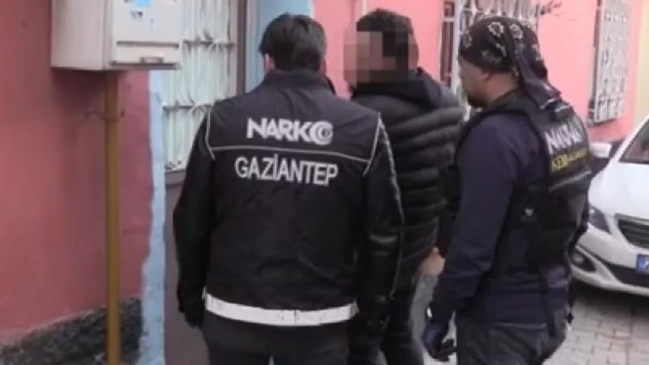 Gaziantep'te uyuşturucu operasyonları: 32 kişi tutuklandı