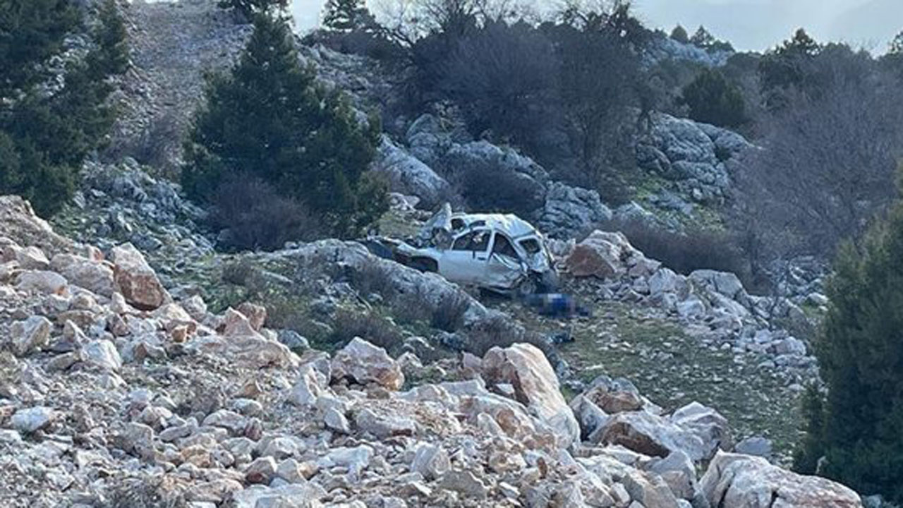 Karaman'da cip uçuruma yuvarlandı! 5 kişi öldü bir kişi de yaralandı
