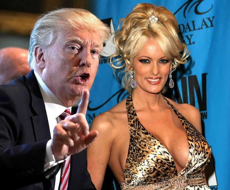 Porno yıldızı ABD Başkanı'nı tutuklatıyor! Donald Trump'ın kabusu gerçek oldu tarihi gün yaşanıyor