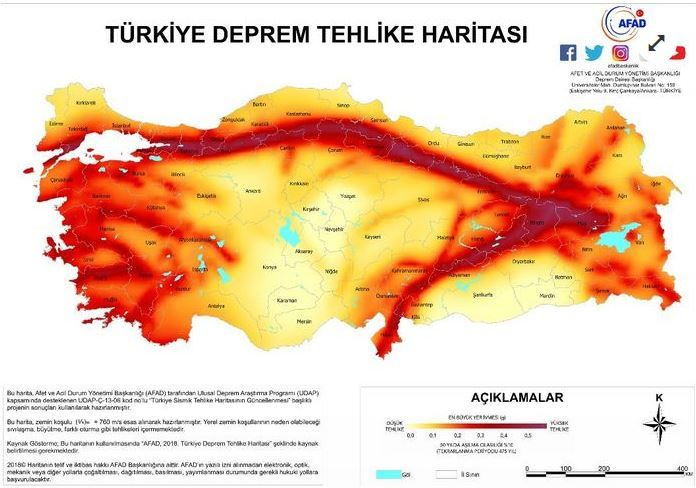 "Deprem" uyarı raporunda yer alan 18 il! Prof. Dr. Okan Tüysüz açıkladı işte fay hattındaki 110 ilçe