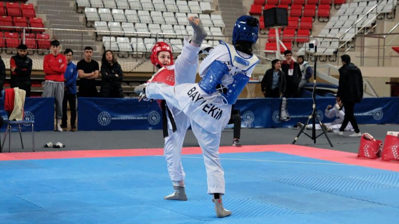 Erzincan'da taekwondo heyecanı sona erdi