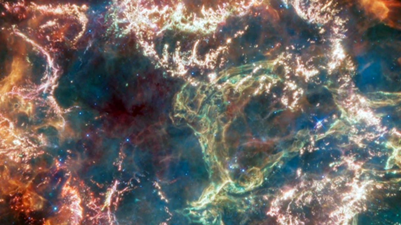 James Webb Uzay Teleskobu görüntüledi. İşte süpernovanın içindeki "yeşil canavar"