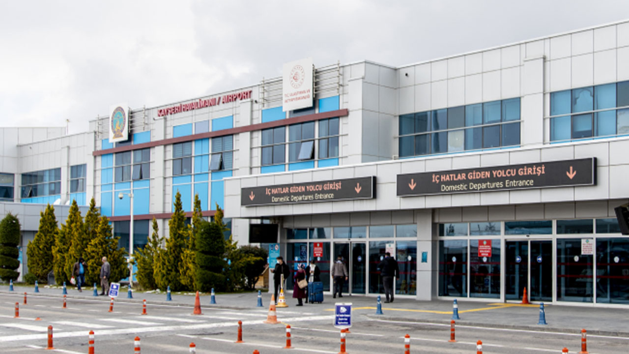 Kayseri Havalimanı 1 ayda 154 bin yolcuya hizmet verdi