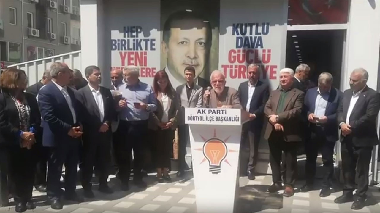 AK Parti Hatay milletvekili tanıtımında olay sözler! Deprem rahmet! Tümüyle 'ak olsun' diye Allah'ın kırbacı