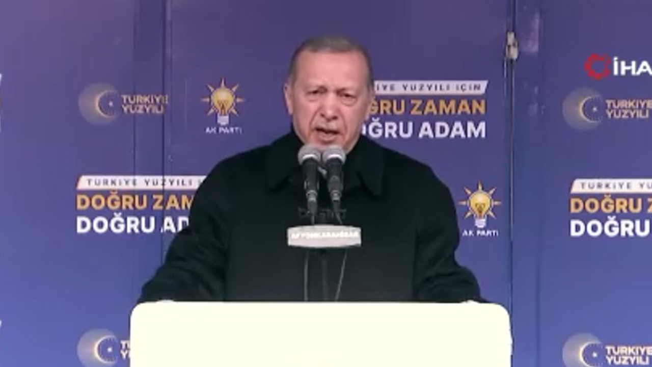 Cumhurbaşkanı Erdoğan, seçim vaatleri üzerinden Kılıçdaroğlu’na yüklendi