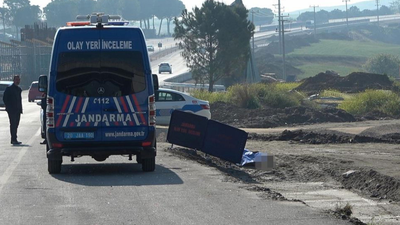 Denizli'de bayram trafiğinde çarpılan yayanın cesedi saatler sonra bulundu