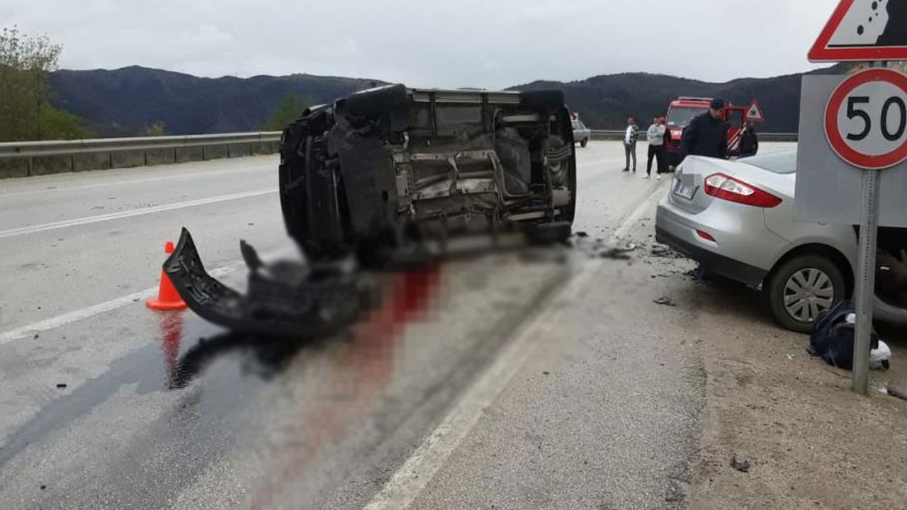 Çorum'da feci kaza! Gören telefona sarılıp ihbar etti ölenler var