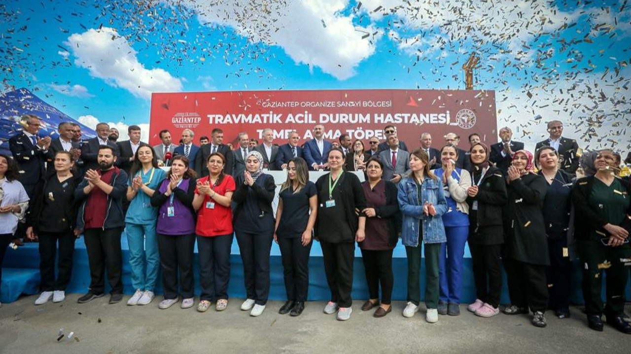 Gaziantep'te Travmatik Acil Durum Hastanesinin temeli atıldı