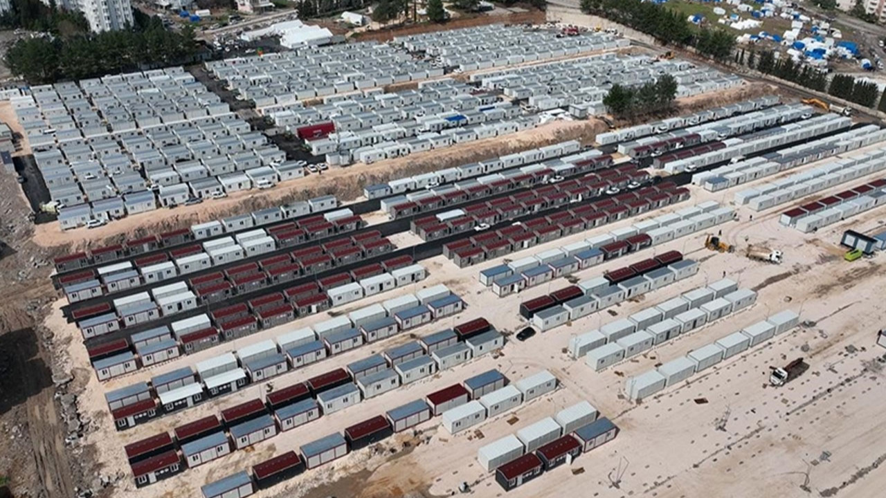 Adıyaman'daki konteyner kentlere kaç depremzede yerleştirildi?