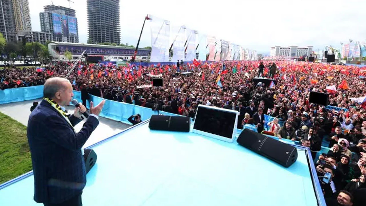 Ankara'da coşkulu miting! Cumhurbaşkanı Erdoğan: Biz görevdeyken Selo içeriden çıkamaz