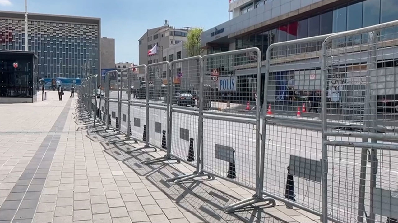 Yarın 1 Mayıs! Taksim Meydanı ve Gezi Parkı'nda güvenlik önlemleri alındı